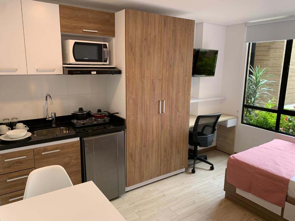 Aparta Estudios Connect Bogotá Zimmer foto